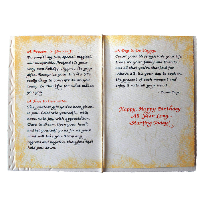 Blue Mountain Arts Birthday Card—Happy Birthday Greeting Card for a Family Member, Friend, or Loved One (A Birthday Is…) landscape colors