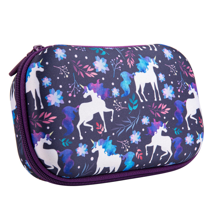 ZIPIT Unicorn Pencil Box for Girls | Pencil Case for School | Organizer Pencil Bag | Large Capacity Pencil Pouch