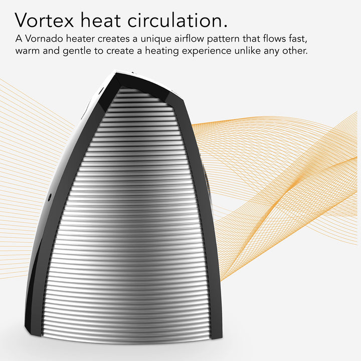 Vornado AVH10 Space Heater for Home, Fan Only Option, Digital Display with Adjustable Thermostat, Advanced Safety Features, Auto Climate Control, Whole Room Electric Heater for Indoors AVH10 — Auto Climate