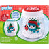 Perler Waterless Snow Globe Christmas Fused Bead Kit for Kids and Adults, Pattern Sizes Vary, 1206 Piece Perler Waterless Snow Globe