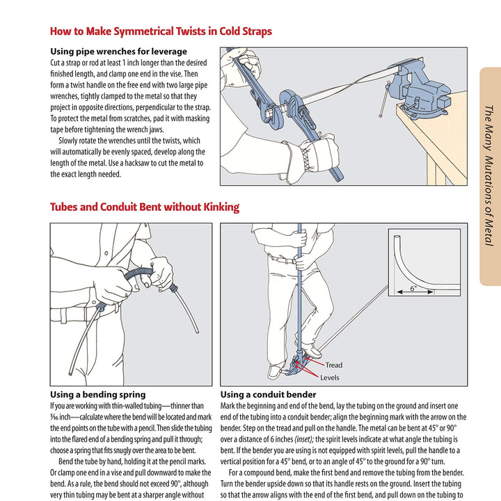 Metal Working: Real World Know-How You Wish You Learned in High School (Fox Chapel Publishing) Step-by-Step Directions and Illustrations for DIY Home Projects, Tasks, and Repairs (Back to Shop Class)