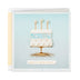 Hallmark Signature Birthday Card (Seashell Birthday Cake)