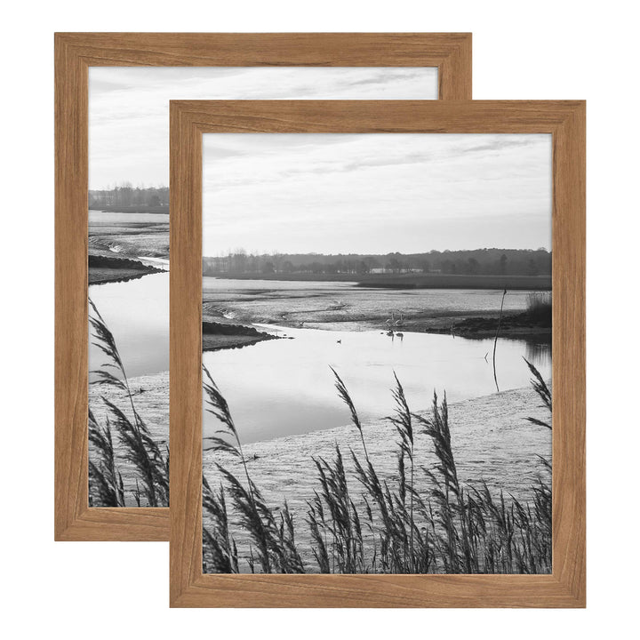 MCS Museum Poster Frame 20x27 Barnwood, Vertical & Horizontal Wall Hanging Large Picture Frame for Photos, Posters & Art Prints (1-Pack) 20 x 27 in Single