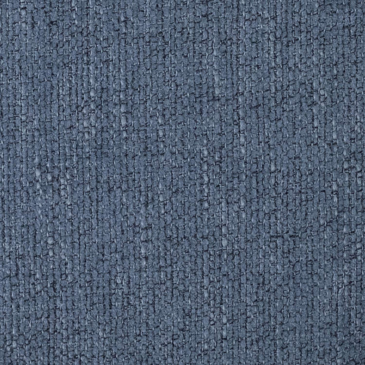 Sweet Home Collection Chair Cushion Memory Foam Pads Honeycomb Pattern Slip Non Skid Rubber Back Rounded Square 16" x 16" Seat Cover, 2 Pack, Alexis Denim