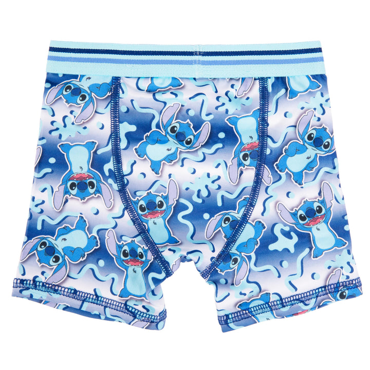 Disney Boys' Lilo & Stitch  Exclusive Athletic Boxer Briefs in Sizes 2/3t, 4t, 4, 6, 8 & 10 7-pack Athletic Bxrbr - Sitch