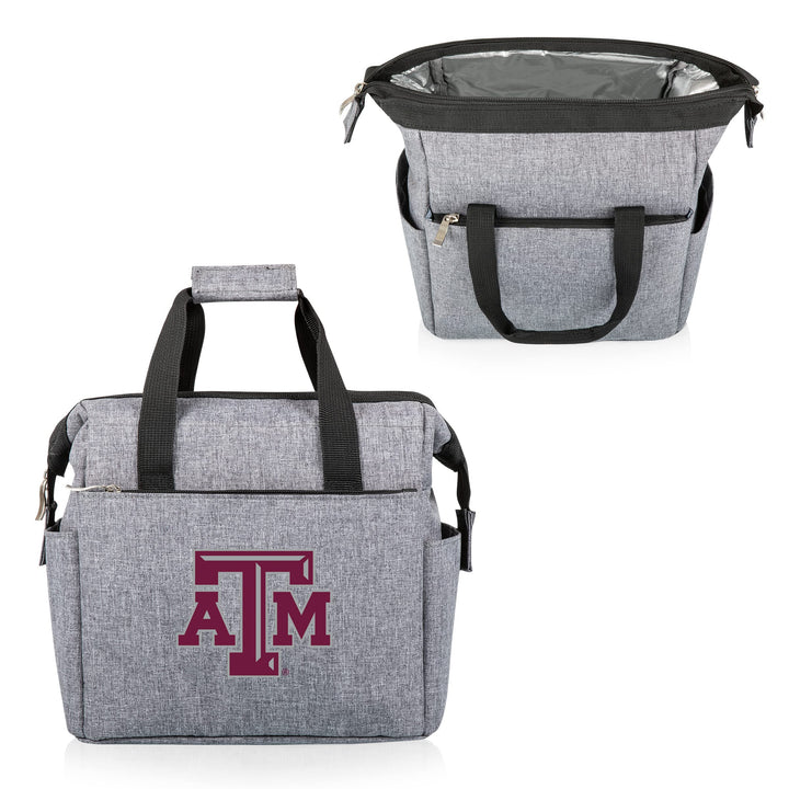 PICNIC TIME NCAA unisex-adult NCAA On The Go Lunch Cooler Wyoming Cowboys 10 x 6 x 10.5 Black