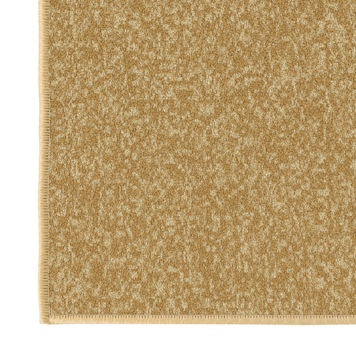 Machine Washable Modern Solid Design Non-Slip Rubberback 2x5 Traditional Runner Rug for Hallway, Kitchen, Bedroom, Entryway, 20" x 59", Beige Solid Beige Runner - 20" x 59"