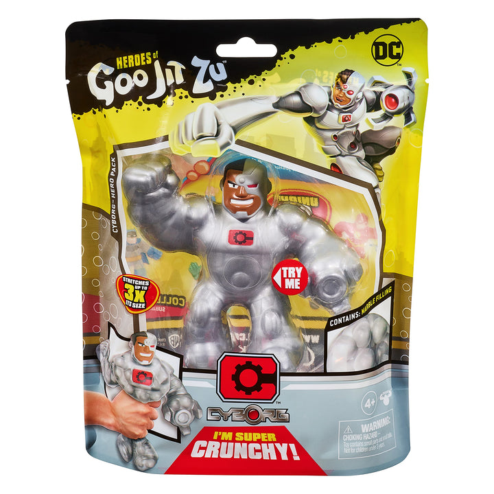 Heroes of Goo Jit Zu Licensed DC S2 - Cyborg, Multicolor (41219)