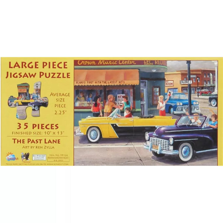 Sunsout the past Lane 35 Pc Jigsaw Puzzle 99126