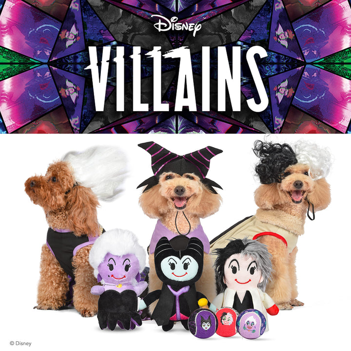 Halloween Disney Villains Maleficent Costume - X-Large -| Disney Villains Halloween Costumes for Dogs, Officially Licensed Disney Dog Halloween Costume, Purple (FF22963)