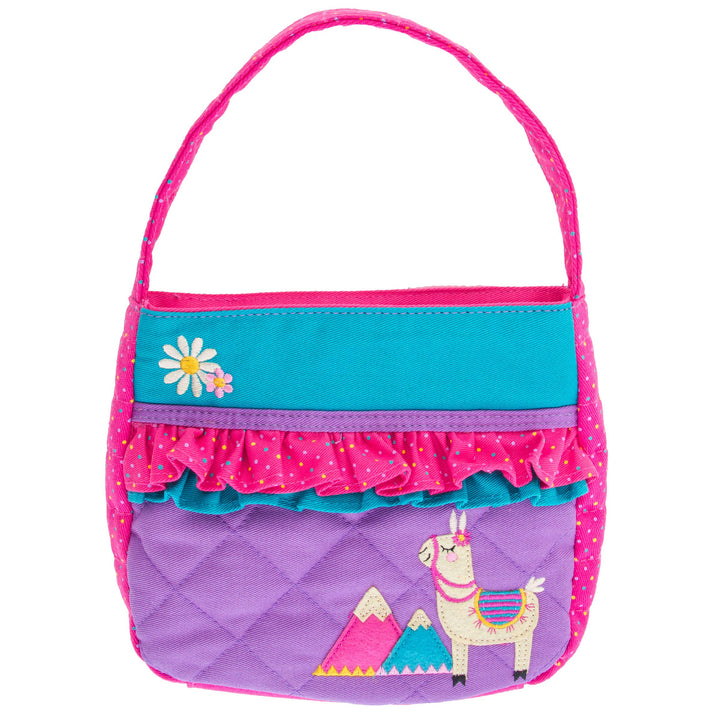 Stephen Joseph Little Girls Toddler Quilted Purse, Purse for Little Girls Handbags Kids Age 3-8 Horse