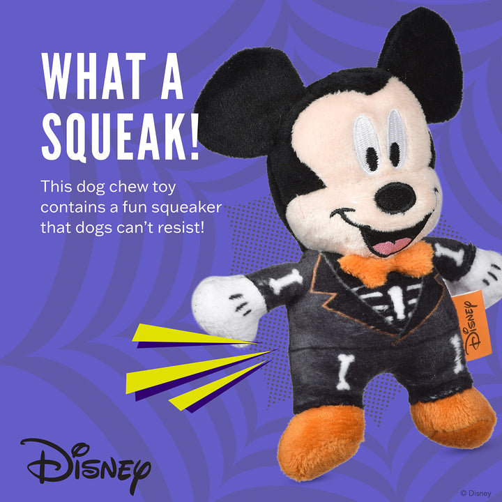 Disney for Pets 9" Halloween Plush Mickey Mouse Toy for Dogs | Mickey Mouse Plush Dog Toy | Disney Toys for All Dogs, Official Dog Toy Product of Disney for Pets 9 Inch