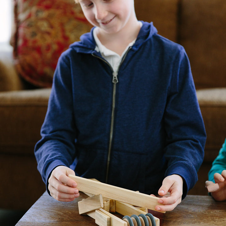 4 Pack Tegu Magnetic Wooden Wheels