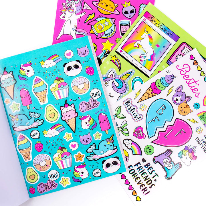 Just My Style 1500+ Sticker Book Assorted Stickers