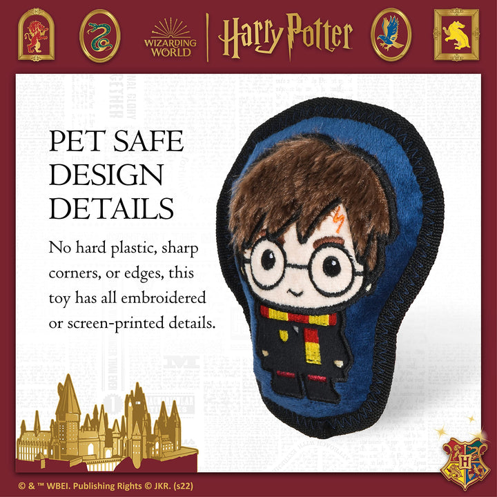 Harry Potter: 6" HP Crinkle Pet Toy | Crinkly Dog Toy in Harry Potter Design | Harry Potter Dog Toy Crinkle 6” Safe Dog Toy for Dogs That Love Crinkle Harry Potter Crinkle 6 inch