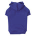 Zack & Zoey Basic Hoodie for Dogs, 20" Large, Nautical Blue