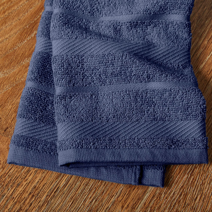 KitchenAid Albany Kitchen Towel 4-Pack Set, Blue Willow/White, 16"x26" 16"x26"