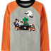 Gymboree Boys' and Toddler Embroidered Graphic Long Sleeve T-Shirts 12 Halloween Car