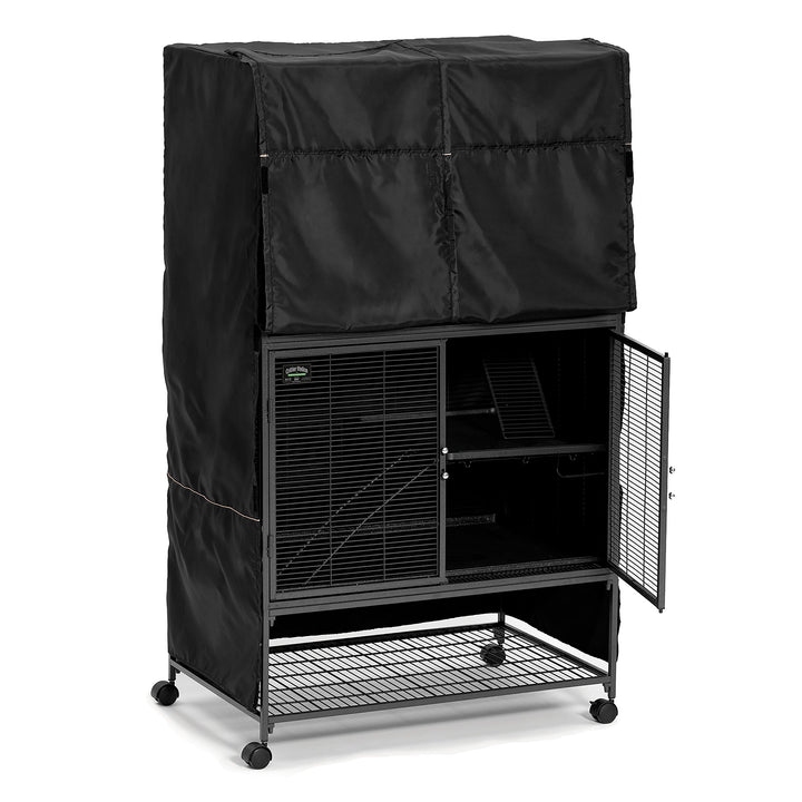 MidWest Homes for Pets Ferret Nation Cage Cover for Ferret Nation & Critter Nation Small Animal Cages | Cage Cover Measures 36L x 24W x 59.5H - Inches