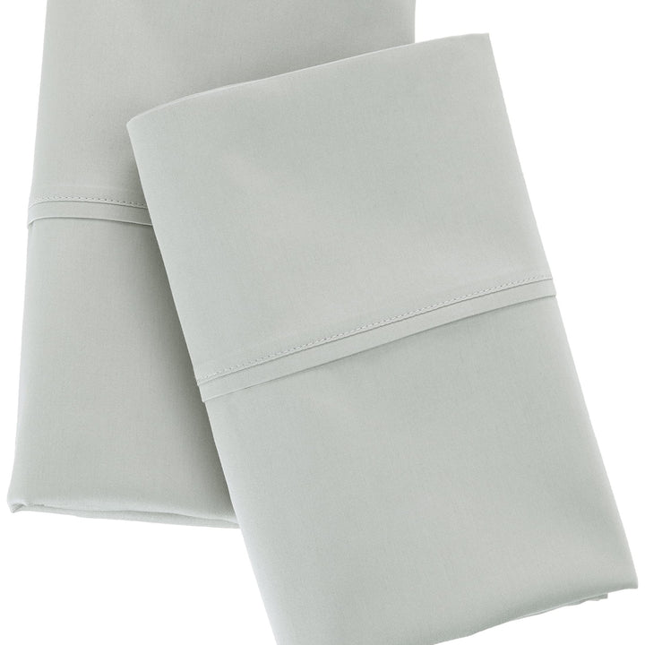 Aware 100% Organic Cotton 300 Thread Count Pillowcase Set, Sage Green, Standard, 2 Pack, 32" x 20"