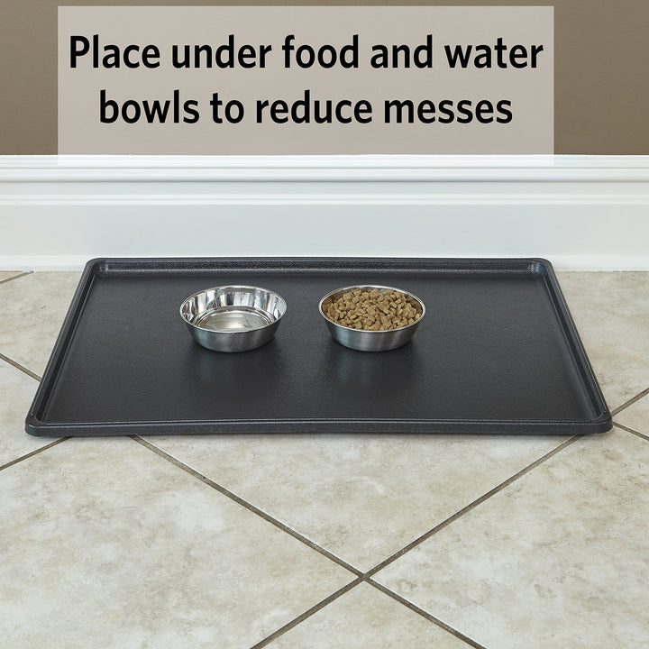 MidWest Homes for Pets Replacement Pan for 22' Long MidWest Dog Crate Black 21.4"L x 12.8"W x 1.0"H