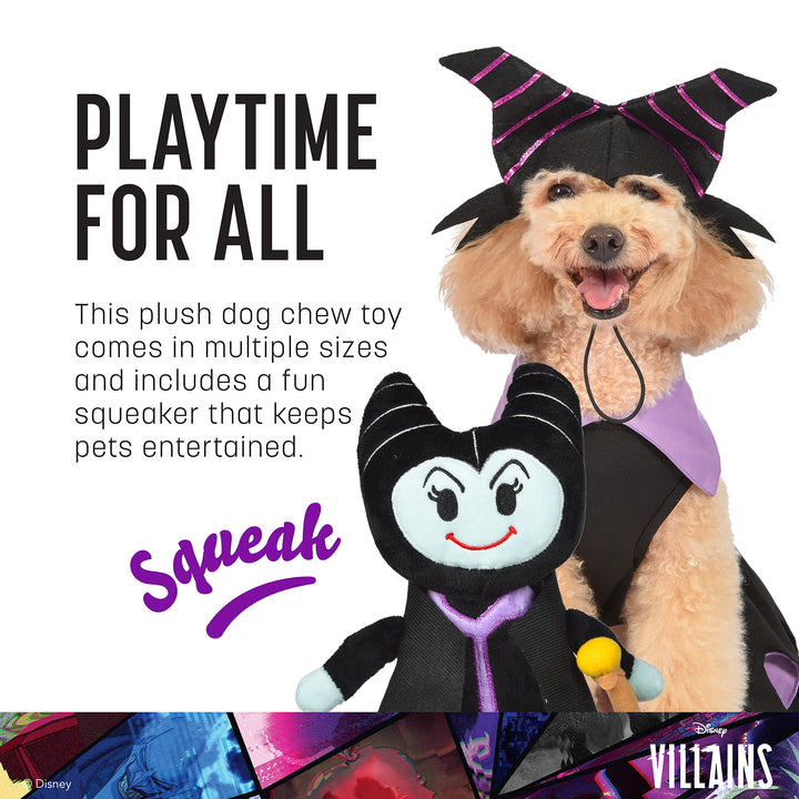 Disney for Pets Disney Villains Maleficent 9'' Plush Toy for Dogs | Maleficent Plush Dog Toy | Disney Movie Toys for All Dogs, Official Dog Toy Product of Disney 9 Inch