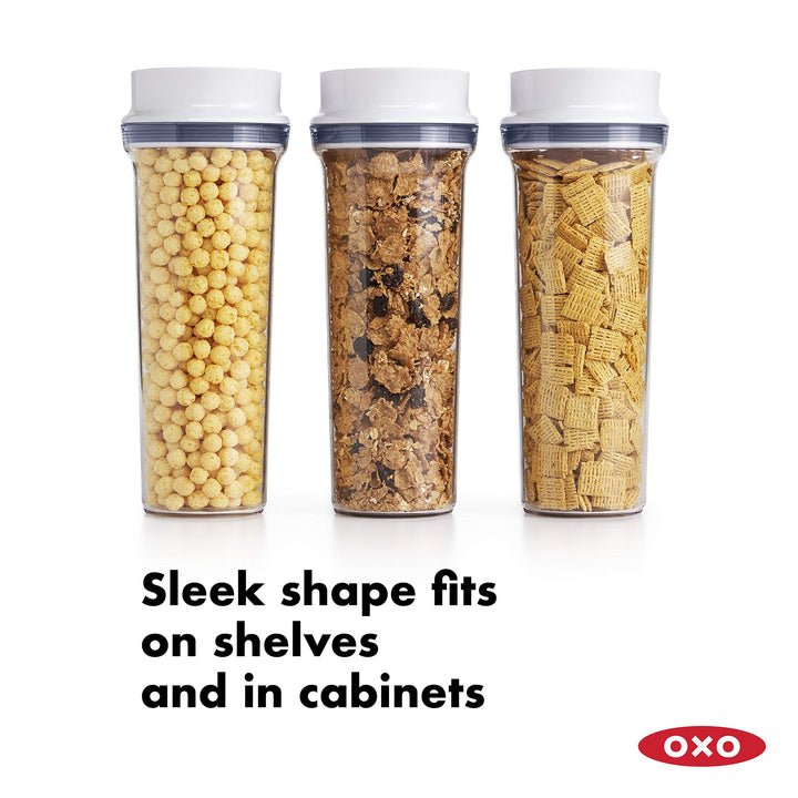 OXO Good Grips Airtight POP Small Cereal Dispenser (2.5 Qt),2.5qt,2.5 Qt - Granola 2.5 Qt - Granola