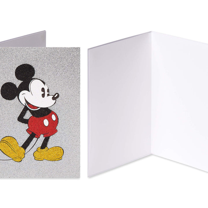 Papyrus Disney Blank Card Assortment, Mickey and Minnie Mouse (3-Count)