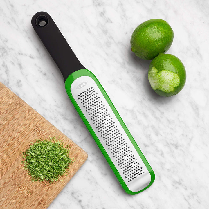 OXO Good Grips Etched Zester and Grater Green