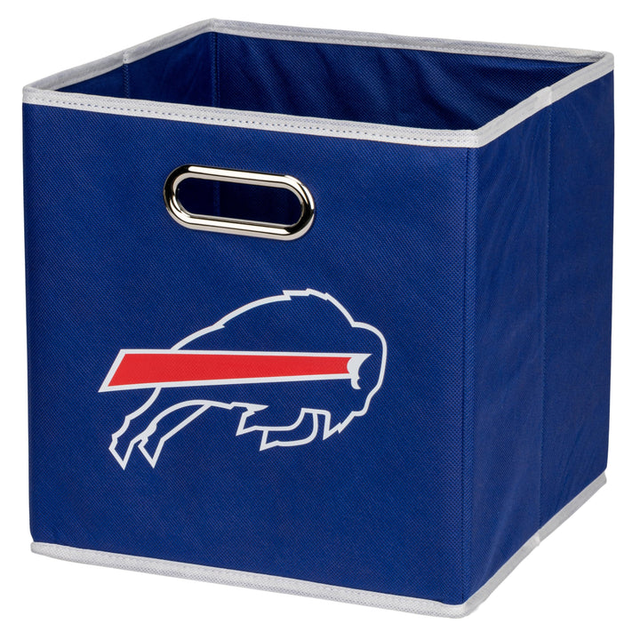 Franklin Sports NFL Storage Bins - Collapsible Cube Container + Storage Basket - NFL Office, Bedroom + Living Room Décor - 11"x11" Las Vegas Raiders