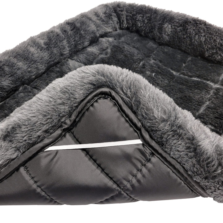 MidWest Homes for Pets Homest for Pets Bolster Dog Bed 30L-Inch Gray Dog Bed or Cat Bed w/ Comfortable Bolster | Ideal for Medium Dog Breeds & Fits a 30-Inch Dog Crate | Machine Wash & Dry