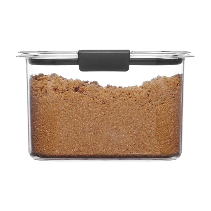 Rubbermaid Container, BPA-Free Plastic, Brilliance Pantry Airtight Food Storage, Open Stock, Brown Sugar (7.8 Cup) 7.8 Cup