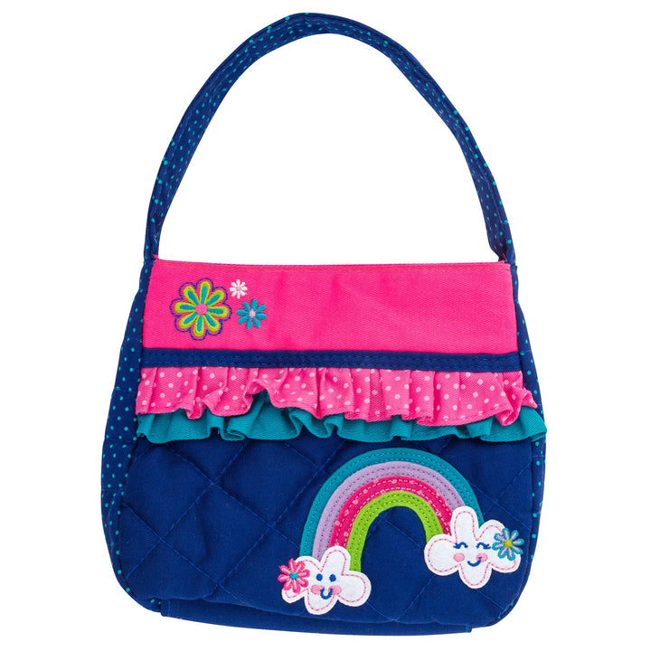 Stephen Joseph Little Girls Toddler Quilted Purse, Purse for Little Girls Handbags Kids Age 3-8 Horse