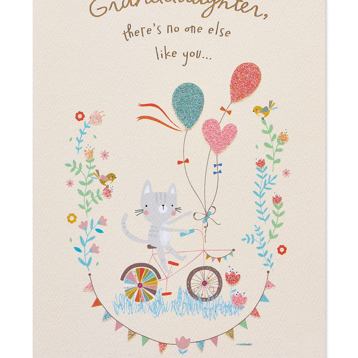 American Greetings Birthday Card for Granddaughter (No One Else Like You) No One Else Like You