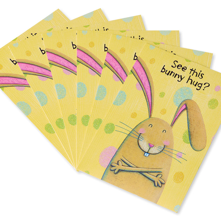 American Greetings Easter Cards with Envelopes, Bunny Hug (6-Count) It's for You