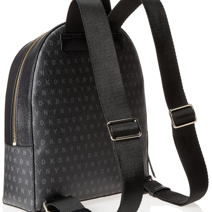 DKNY CHELSEA BACKPACK, BK LOGO-BK Large