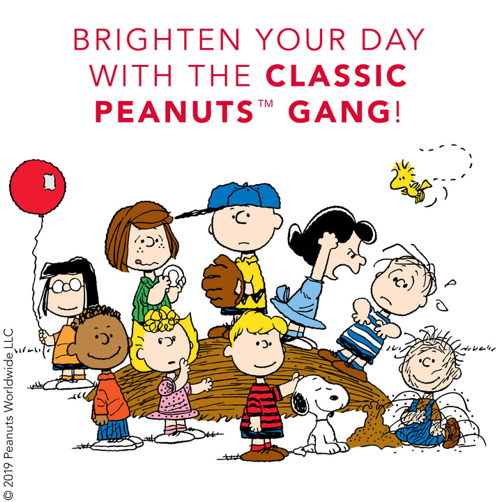 Graphique Peanuts Gang Hard Cover Journal w/Charles Shultz's Beloved Peanuts Characters, Fun, Durable Notebook for Notes, Lists, Recipes, and More, 160 Ruled Pages, 6.25" x 8.25" x 1" Peanuts Gang Spiral Journal