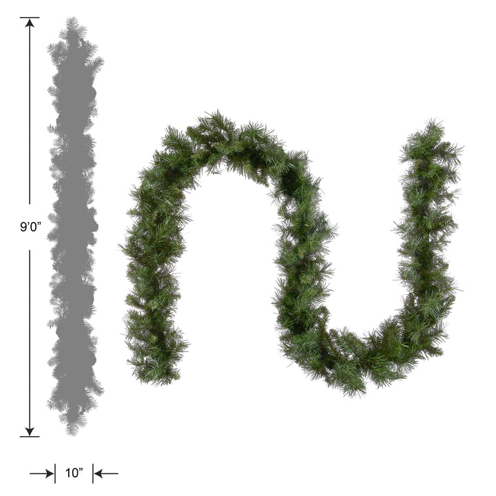 National Tree Company Artificial Christmas Garland, Green, Winchester Pine, Christmas Collection, 9 Feet 9 ft