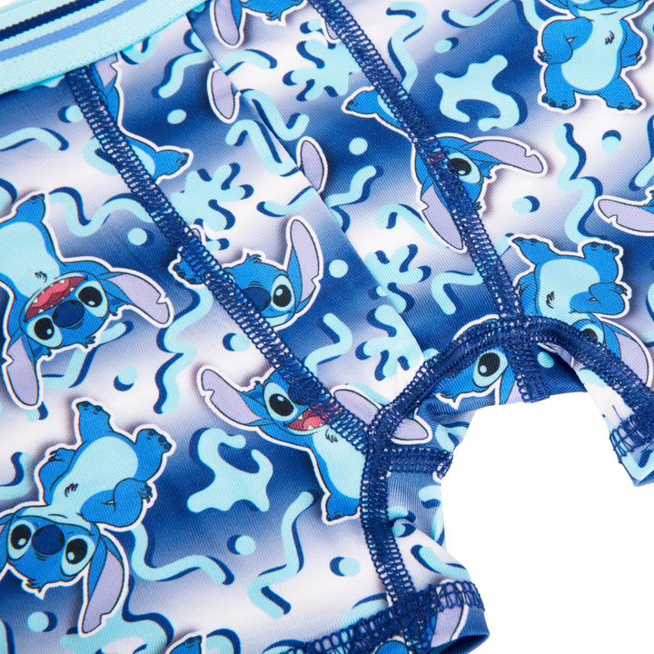 Disney Boys' Lilo & Stitch  Exclusive Athletic Boxer Briefs in Sizes 2/3t, 4t, 4, 6, 8 & 10 7-pack Athletic Bxrbr - Sitch