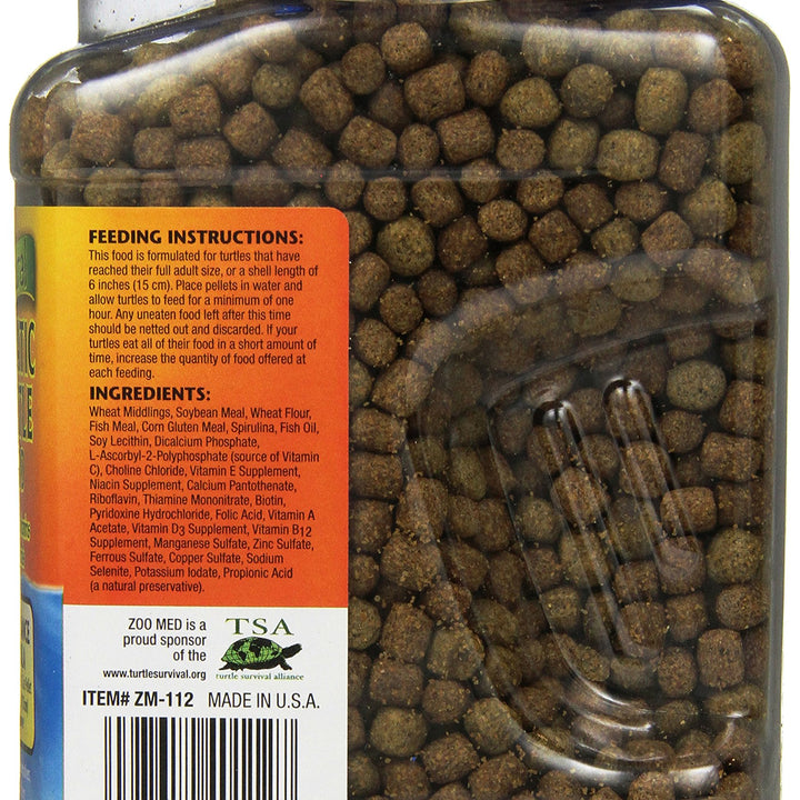 Zoo Med Natural Aquatic Turtle Food, Maintenance Formula, 24-Ounce 1.5 Pound (Pack of 1)