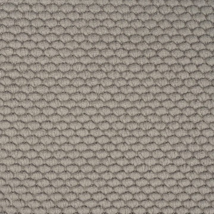 Sweet Home Collection Memory Foam Chair Cushion Honeycomb Pattern Solid Color Slip Non Skid Rubber Back Ultimate Comfort and Softness Rounded Square 16" x 16" Seat Cover, 2 Pack, Silver