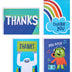 American Greetings Thank You Cards with Envelopes for Kids, Bright Blue (48-Count)