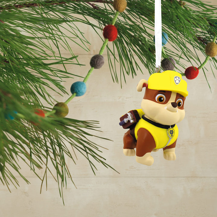 Hallmark Paw Patrol Rubble Christmas Ornament