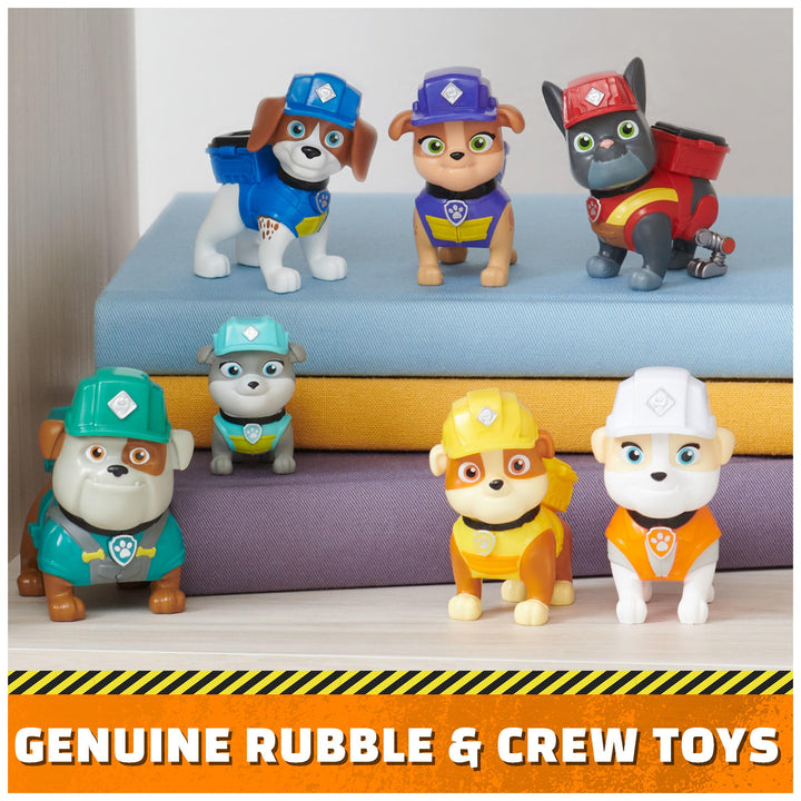 Rubble & Crew, Toy Figures Gift Pack, with 7 Collectible Action Figures, Kids Toys for Boys & Girls Ages 3+