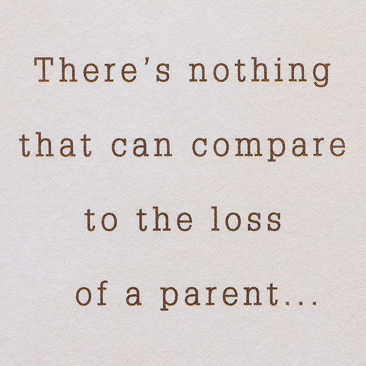 American Greetings Sympathy Card for Loss of Father (Nothing Can Compare)