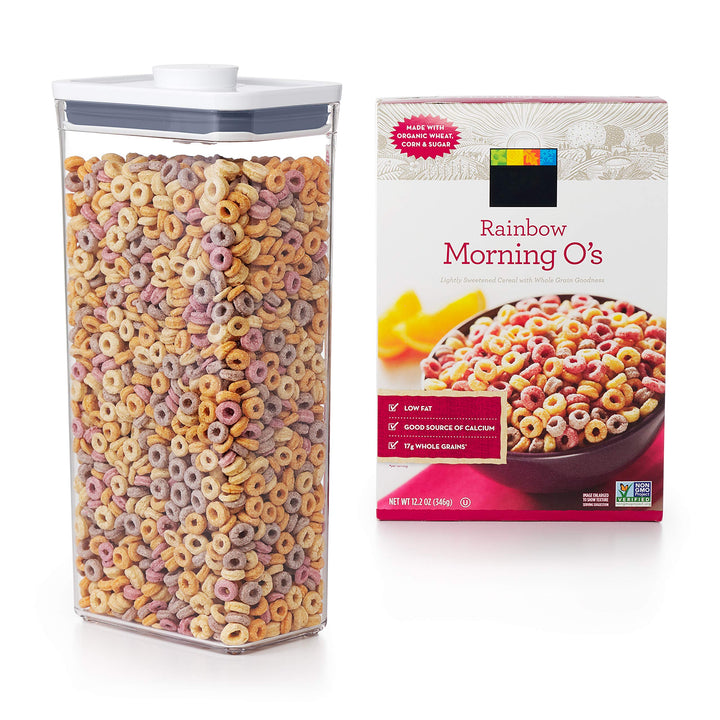 OXO Good Grips POP Container - Rectangle Tall 3.7 Qt, transparent 3.7 Qt - Rectangle - Pasta