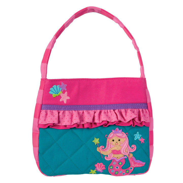 Stephen Joseph Little Girls Toddler Quilted Purse, Purse for Little Girls Handbags Kids Age 3-8 Horse