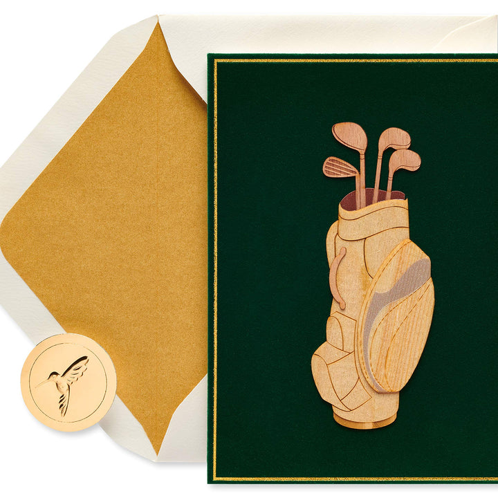 Papyrus Golf Birthday Card (A Magnificent Day) A Magnificent Day