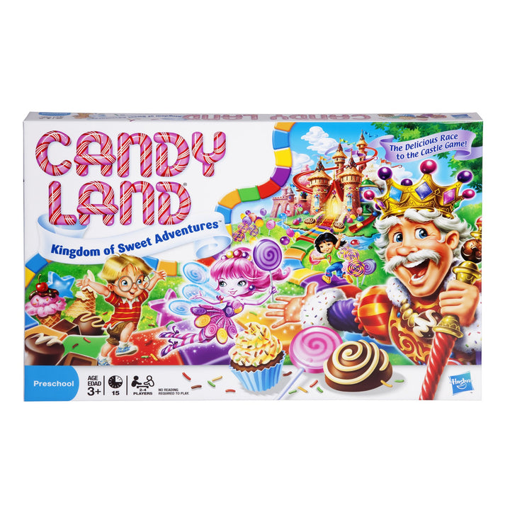 Hasbro Gaming Candy Land Kingdom Of Sweet Adventures Board Game, Easter Basket Stuffers or Gifts for Kids, Ages 3+ (Exclusive)