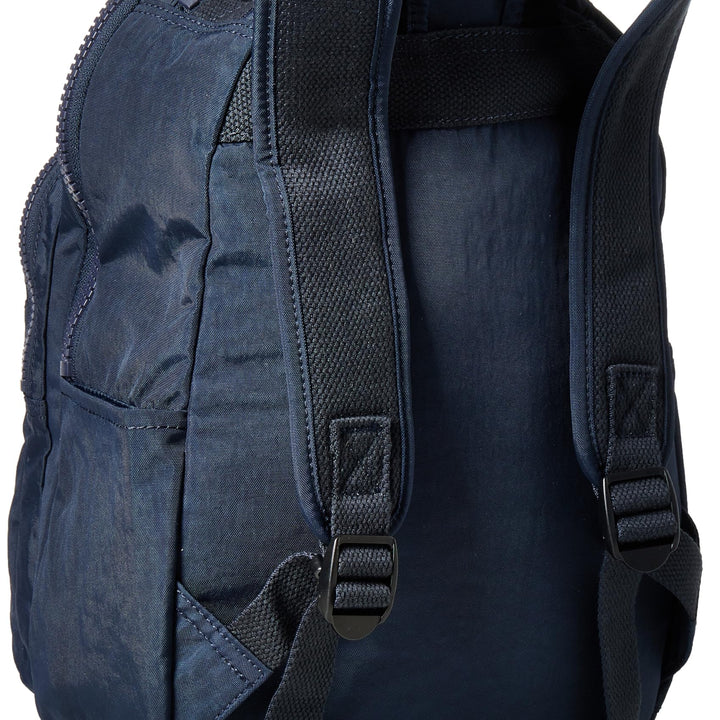 Kipling Women's Seoul Small Tablet Backpack, Durable, Padded Shoulder Straps with Tablet Sleeve, Bag 10"L x 13.75"H 4.5"D Blue Bleu 2